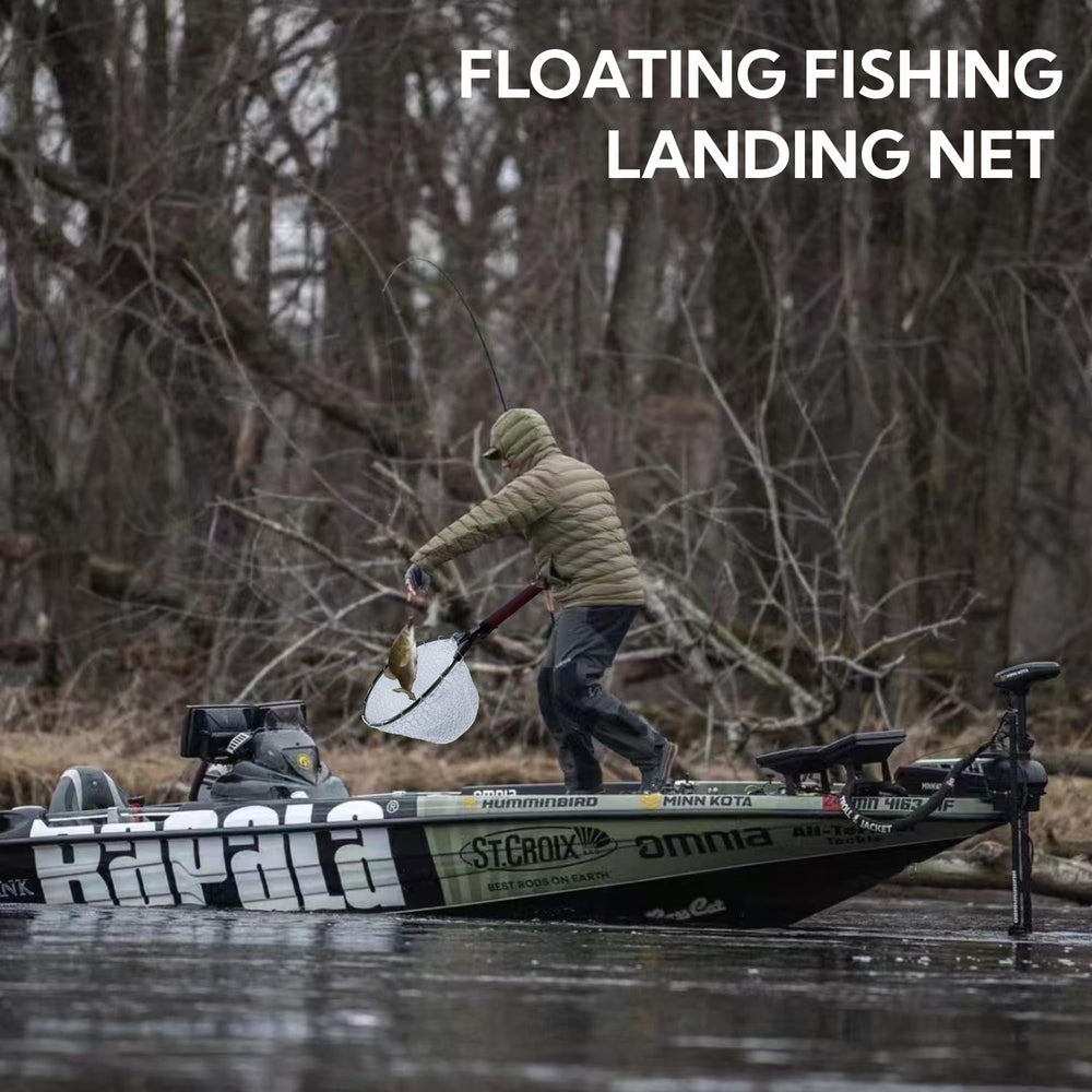 AQWXC floating-net-elastic-lanyard-carabiner enables quick attachment to gear.