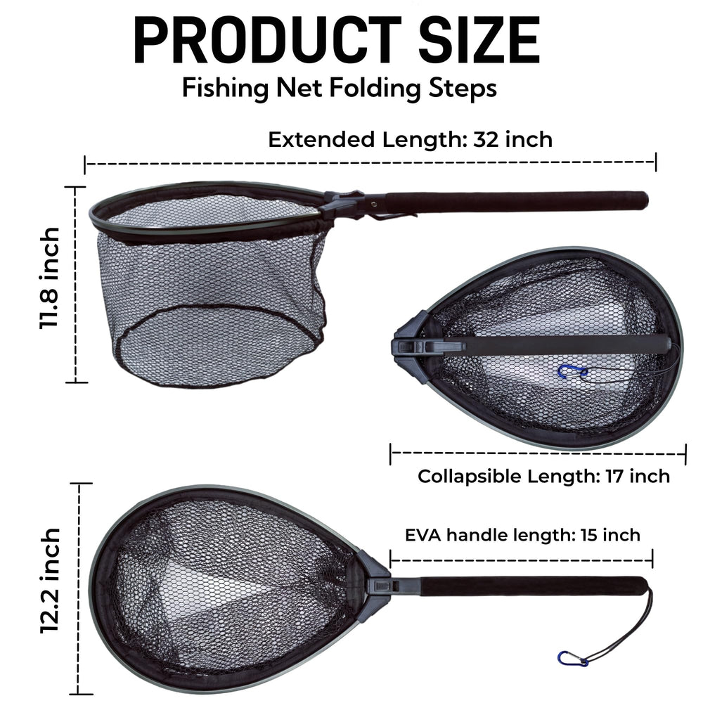 AQWXC floating net hoop with buoyant padding for easy recovery
