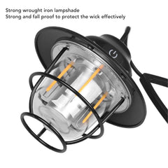aqxreight 1200mAh battery powers long camping sessions with fewer recharges