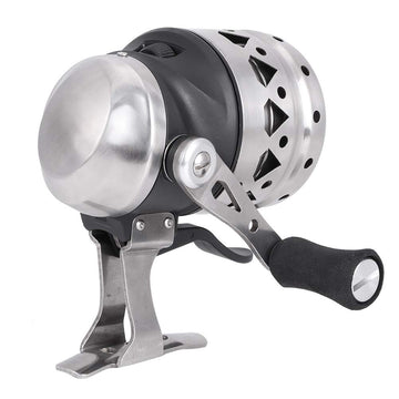 aqxreight archery reel front cover highlights durable design for versatile fishing sessions