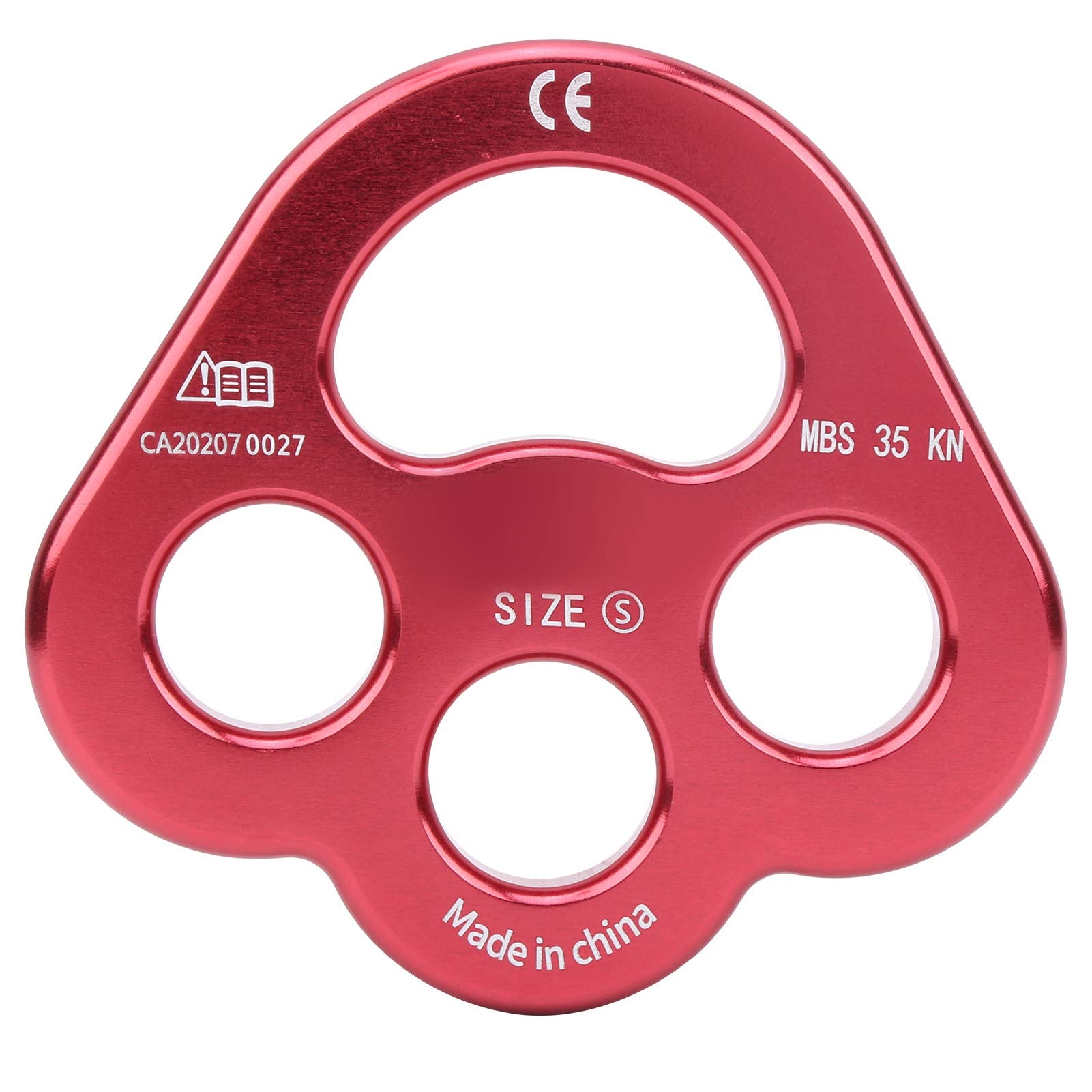 aqxreight compact rigging plate fitting into small alpine packs