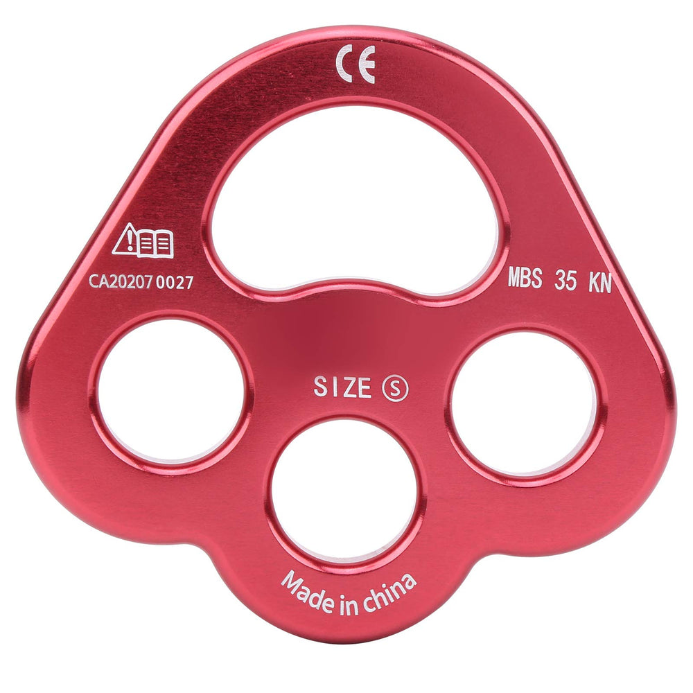aqxreight compact rigging plate fitting into small alpine packs