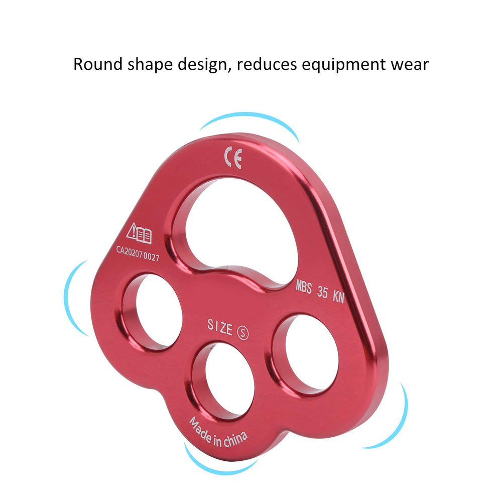 aqxreight finger force design minimizing wear on ropes and hardware