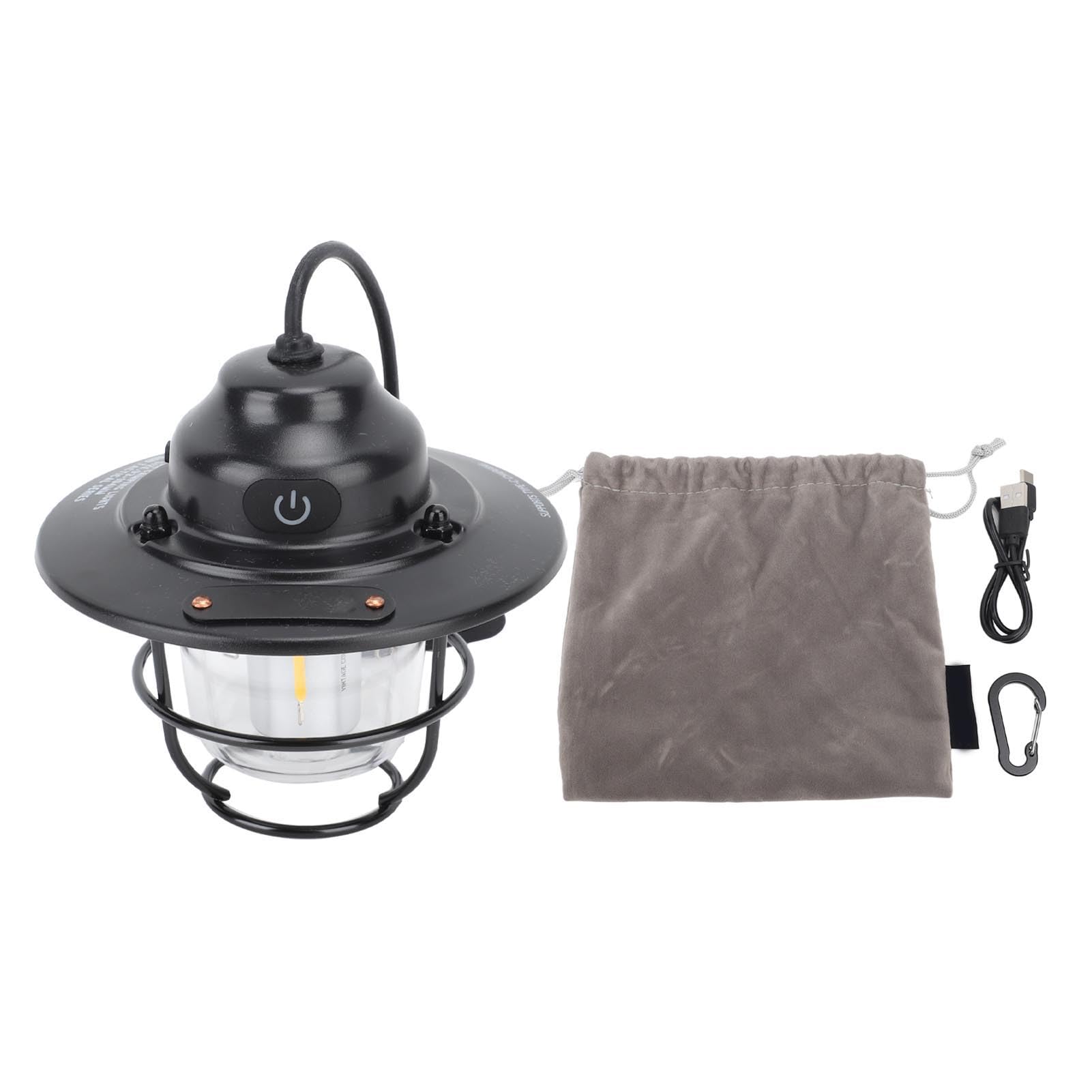 aqxreight portable, lightweight lantern fits easily into a backpack
