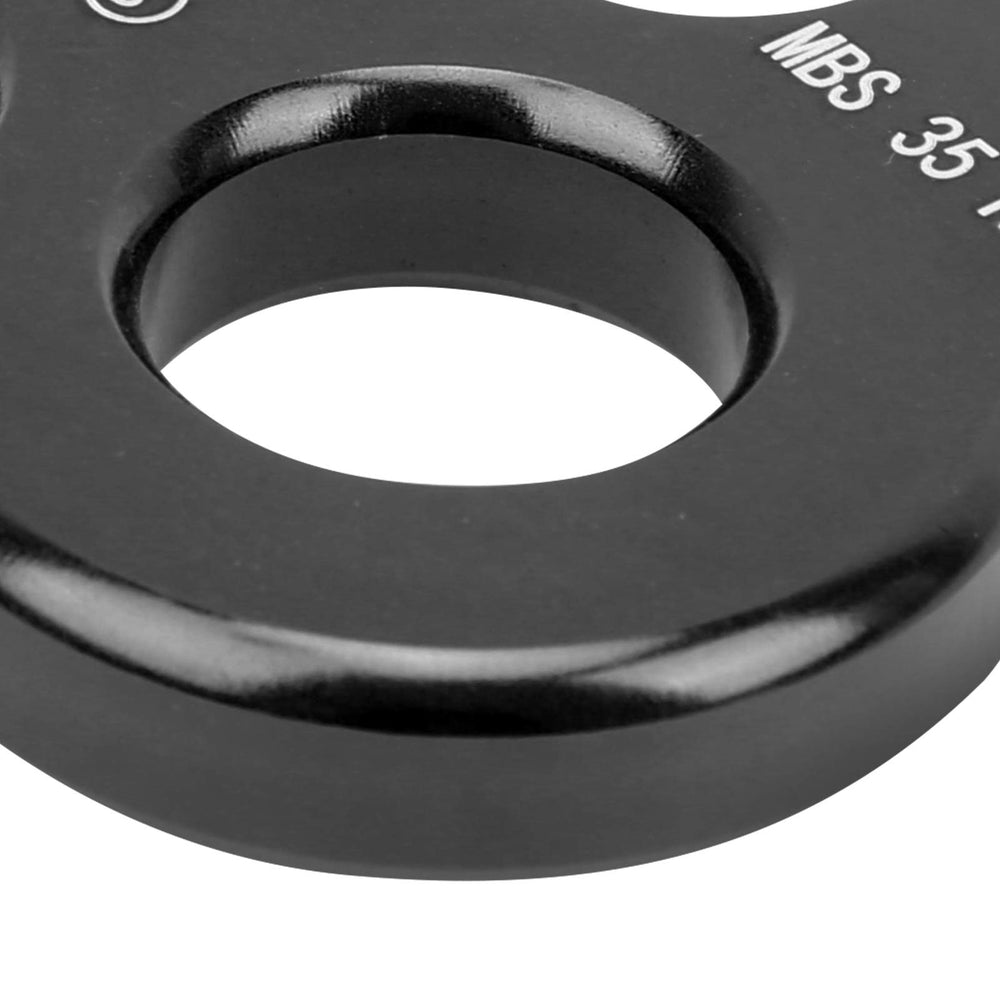 aqxreight Rope 3 Holes Rigging Plate divider function in action spreads load.