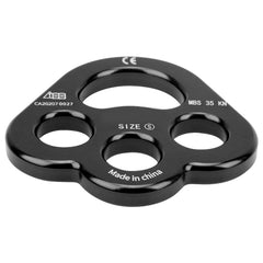 aqxreight Rope 3 Holes Rigging Plate front view for versatile rope routing.