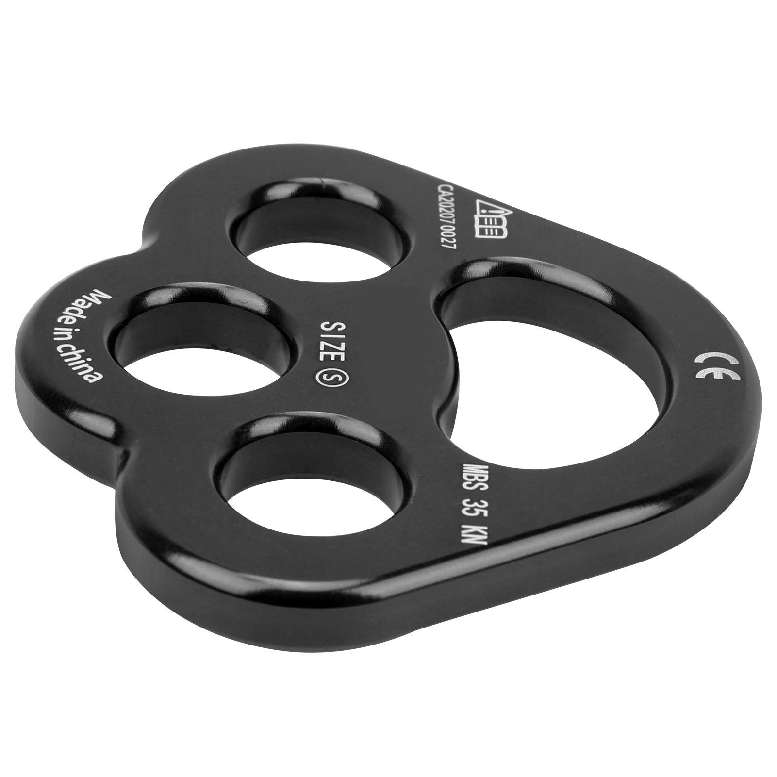 aqxreight Rope 3 Holes Rigging Plate side view shows compact durability.