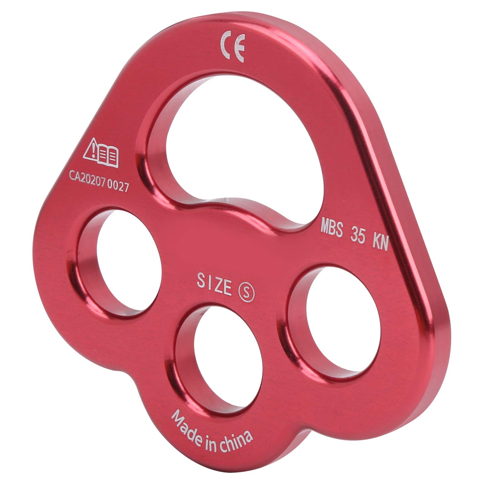 aqxreight rope 3-holes rigging plate showing versatile rope setup for safe management
