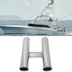 aqxreight vertical mounting bracket installed on railing for easy access