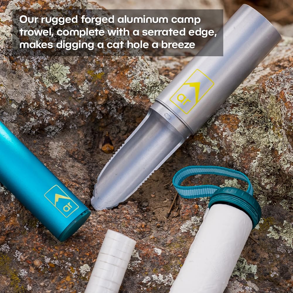 AR Clean Capsule activates soap flakes and compressed towelettes with water for a quick cleanse.