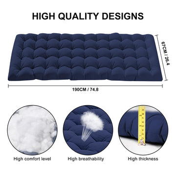 ARAER sleeping cot fits up to 6 ft 8 in for comfortable lounging.