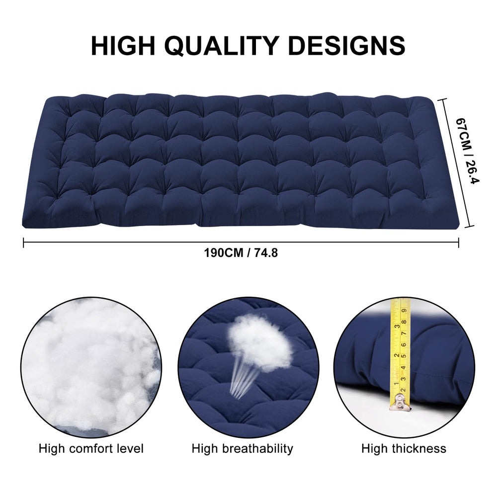 ARAER sleeping cot fits up to 6 ft 8 in for comfortable lounging.