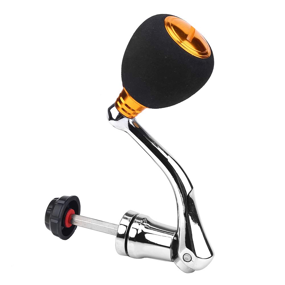 Aramox reel handle with metal power grip for reliable upgrades