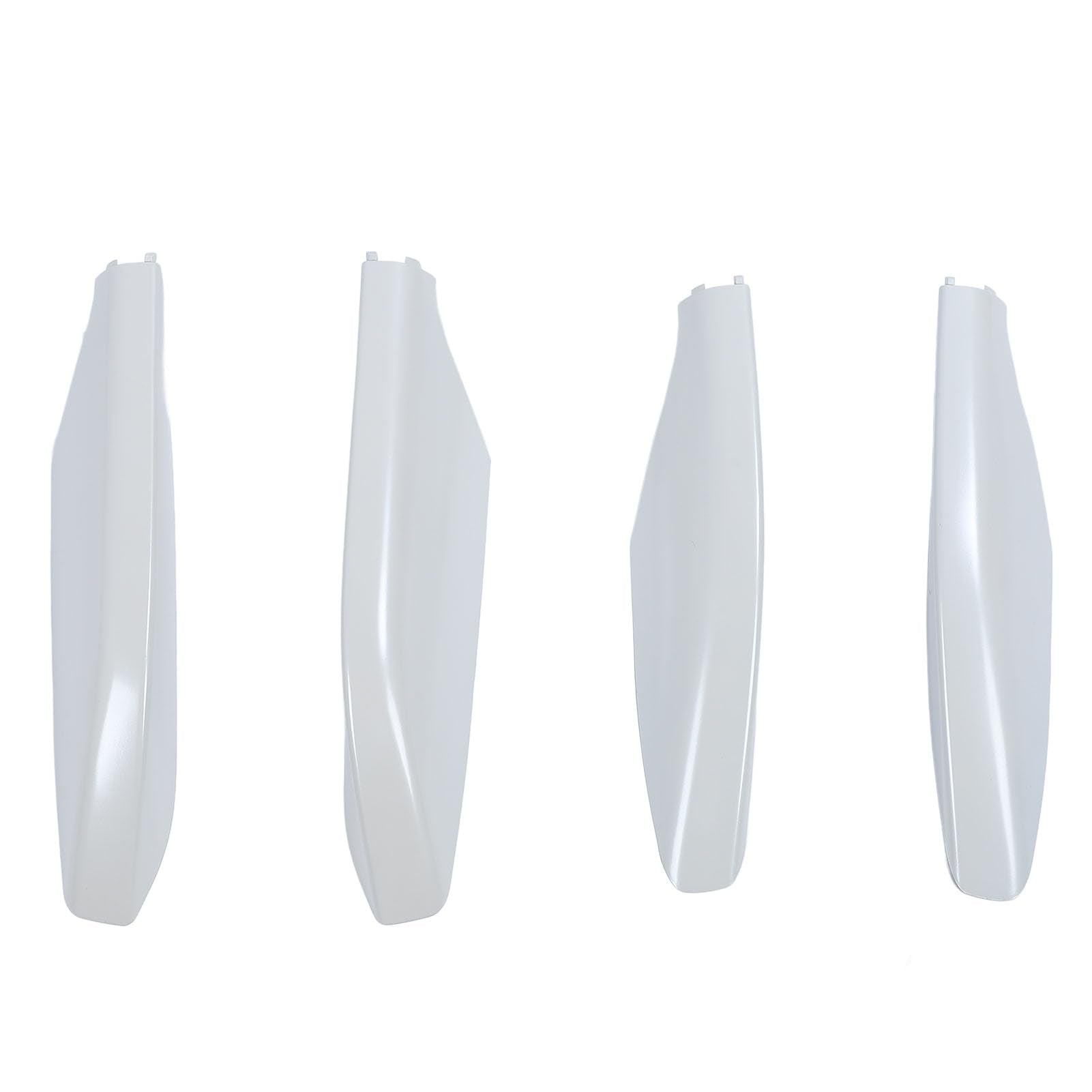 Aramox roof rack end cap four-pack in pearl white for a showroom-ready finish.