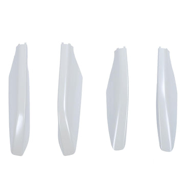 Aramox roof rack end cap four-pack in pearl white for a showroom-ready finish.