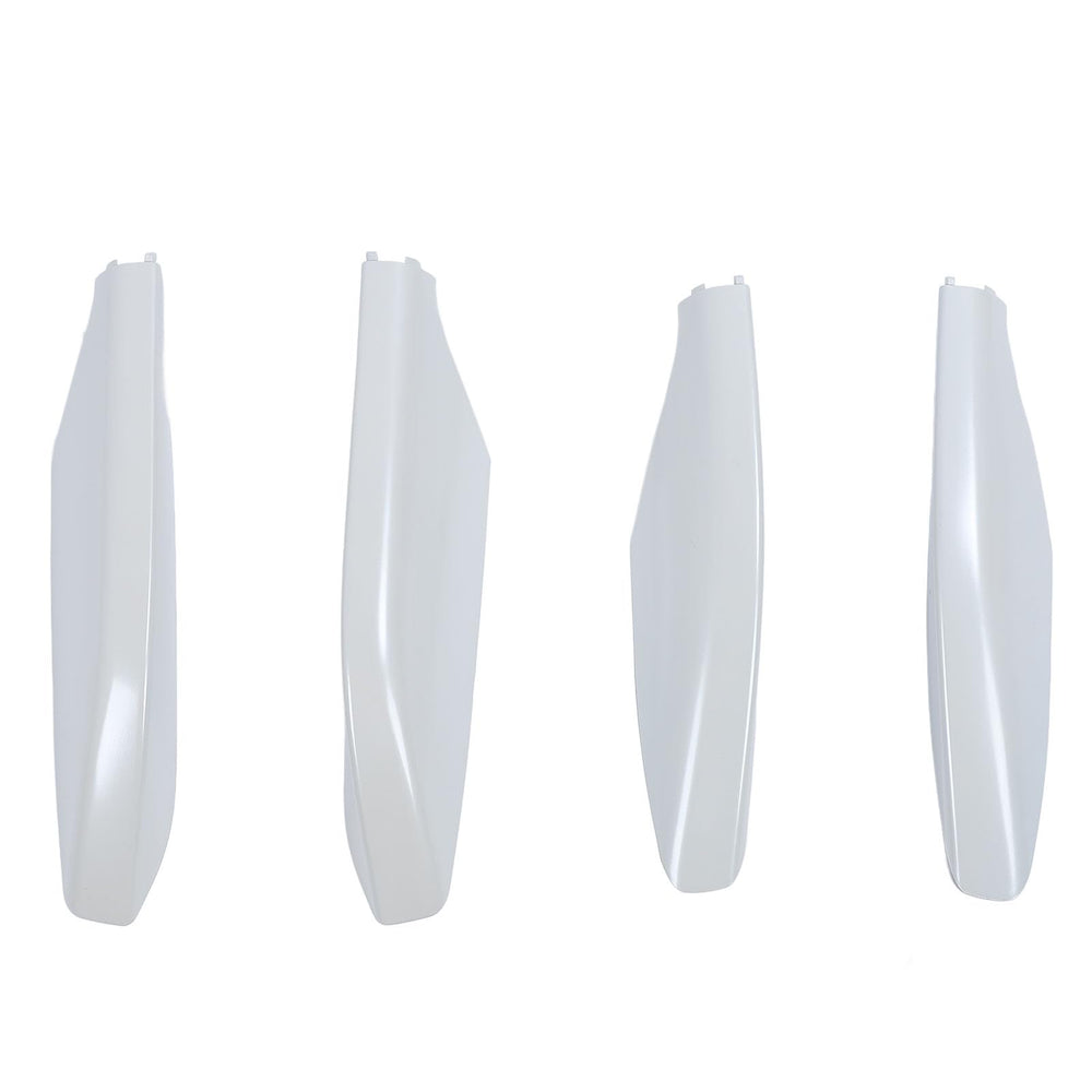 Aramox roof rack end cap four-pack in pearl white for a showroom-ready finish.