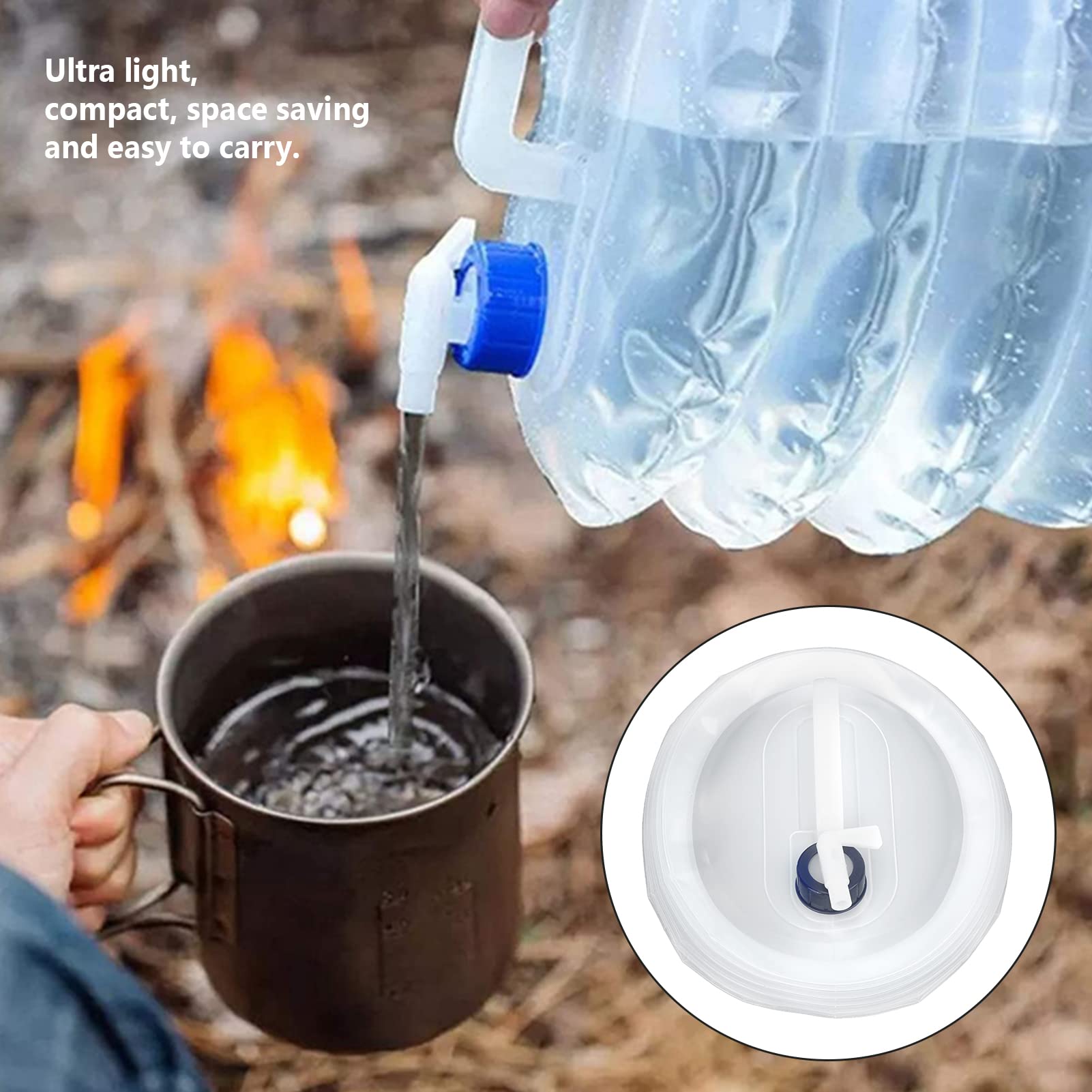 Aramox water container made with food-grade material, BPA-free.