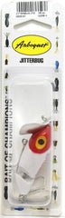 Arbogast Jointed Jitterbug topwater lure produces rhythmic surface sound for day and night bites