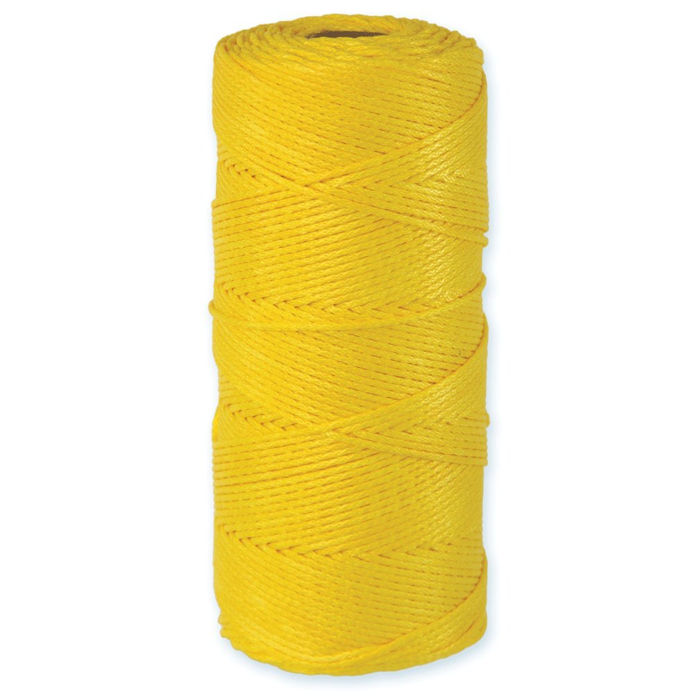 Arborist Zing-It 2.2mm nylon rope, 1000 ft, high strength for camping.