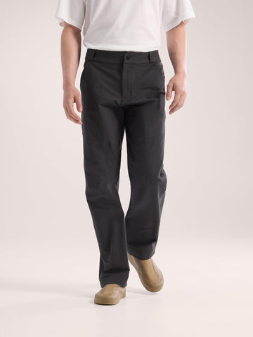 Arc'teryx Cronin waistband close-up demonstrates comfortable under harness fit.