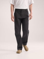 Arc'teryx Cronin waistband close-up demonstrates comfortable under harness fit.