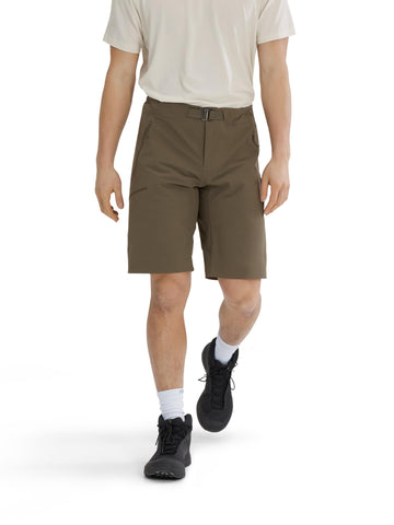 Arc'teryx Gamma SL Short 11 front view showing lightweight mobility for hiking