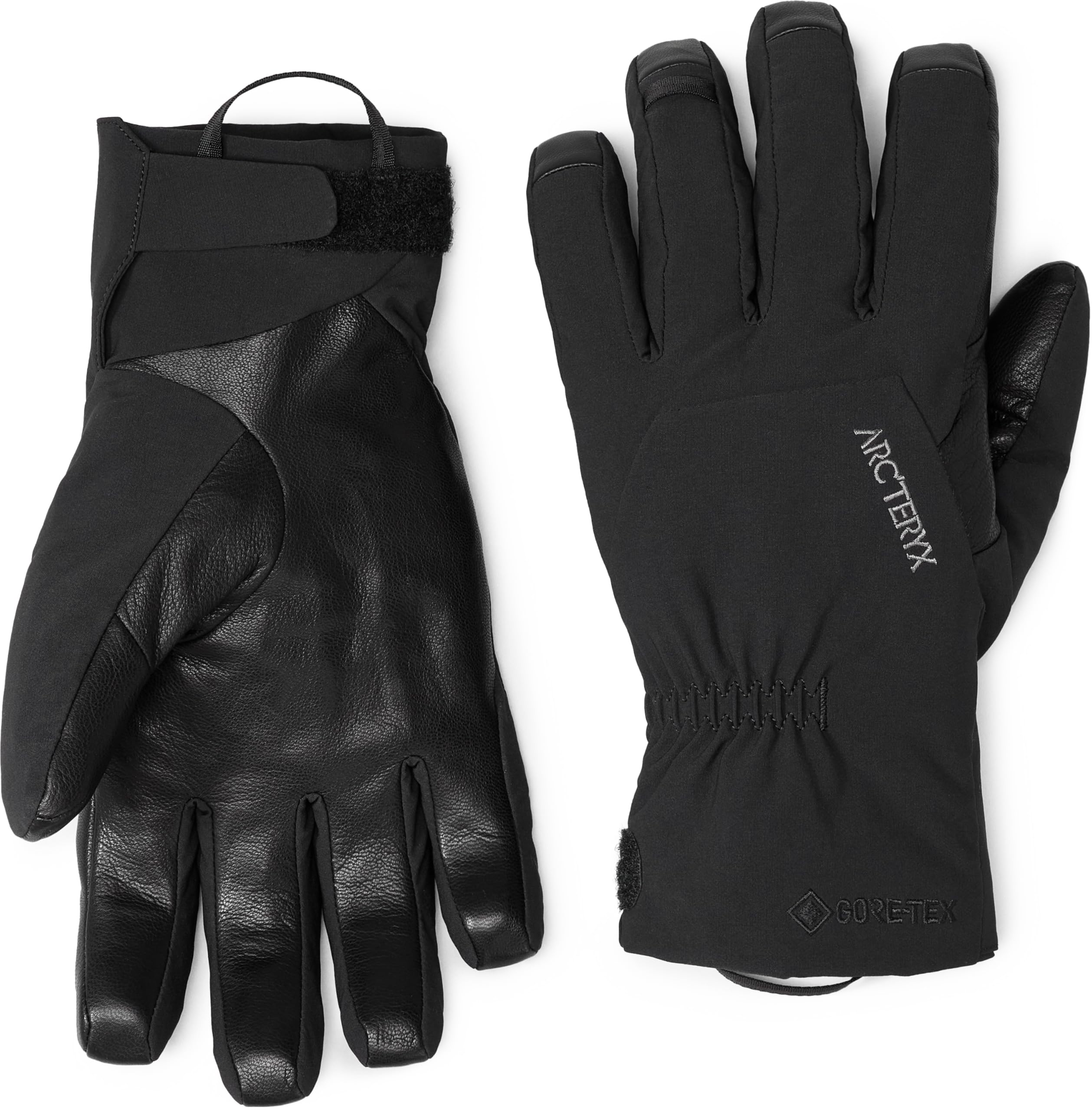 Arc'teryx Venta GTX Glove waterproof-breathable exterior protects hands in rain or snow.