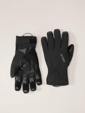 Arc'teryx Venta GTX Glove wrist webbing eases on-and-off and clips to gear.