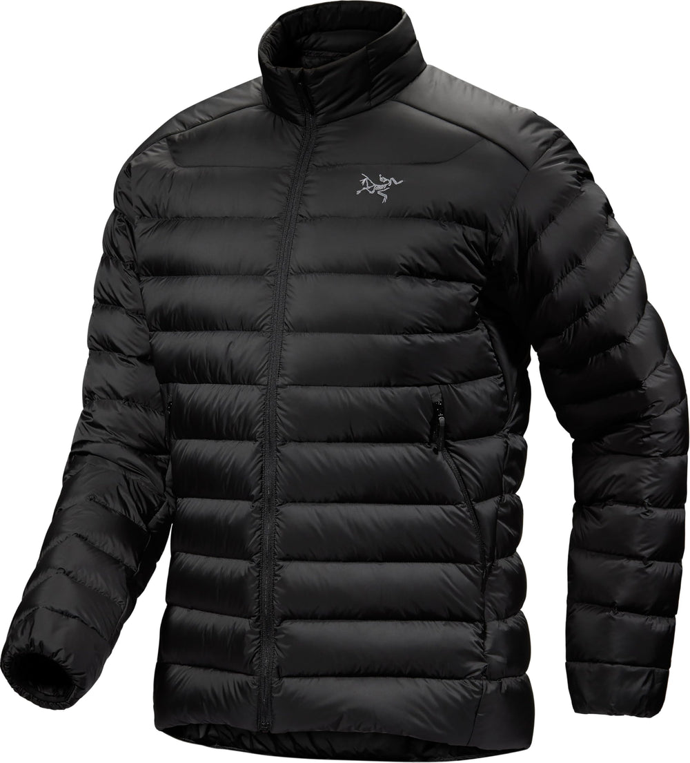 Arc'teryx Cerium Jacket Men stuff sack shows packability for travel