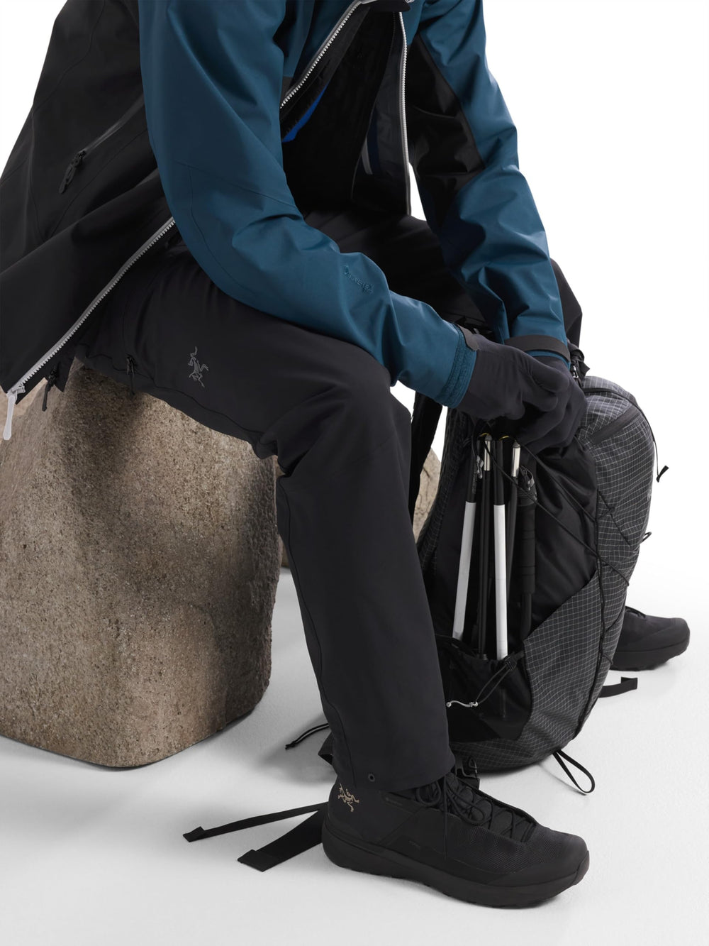 Arc'teryx Gamma AR Pant wind and water resistance on a weather-ready outer layer