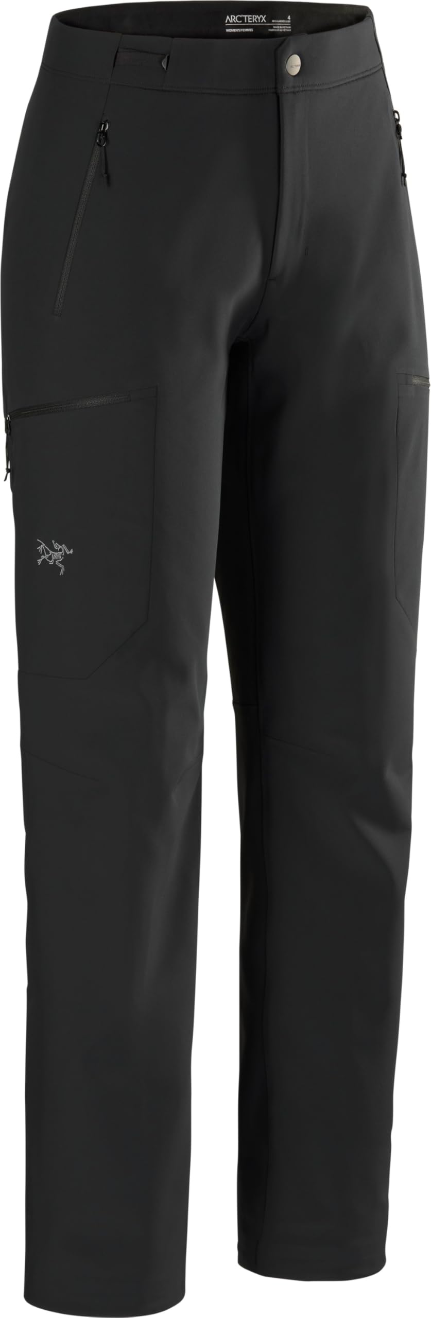 Arc'teryx Gamma MX Pant Women's cuff loop demonstrates gaiter seal for debris protection.