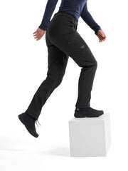 Arc'teryx Gamma MX Pant Women's side view highlights wind resistance and mobility.