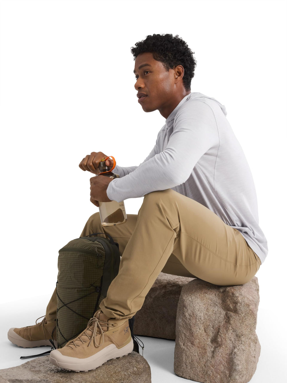 Arc'teryx Gamma Pant wind-resistant shell with DWR for exposed days