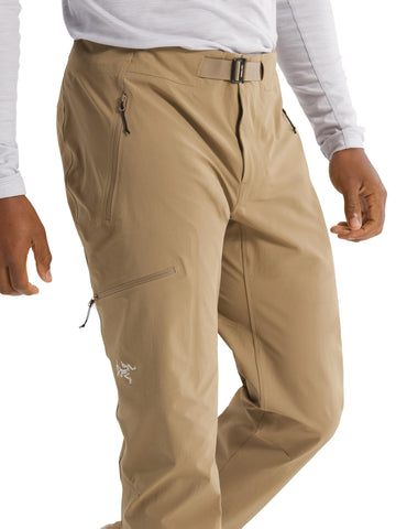 Arc'teryx Gamma Pant laminated cuffs for sleek under-gear fit