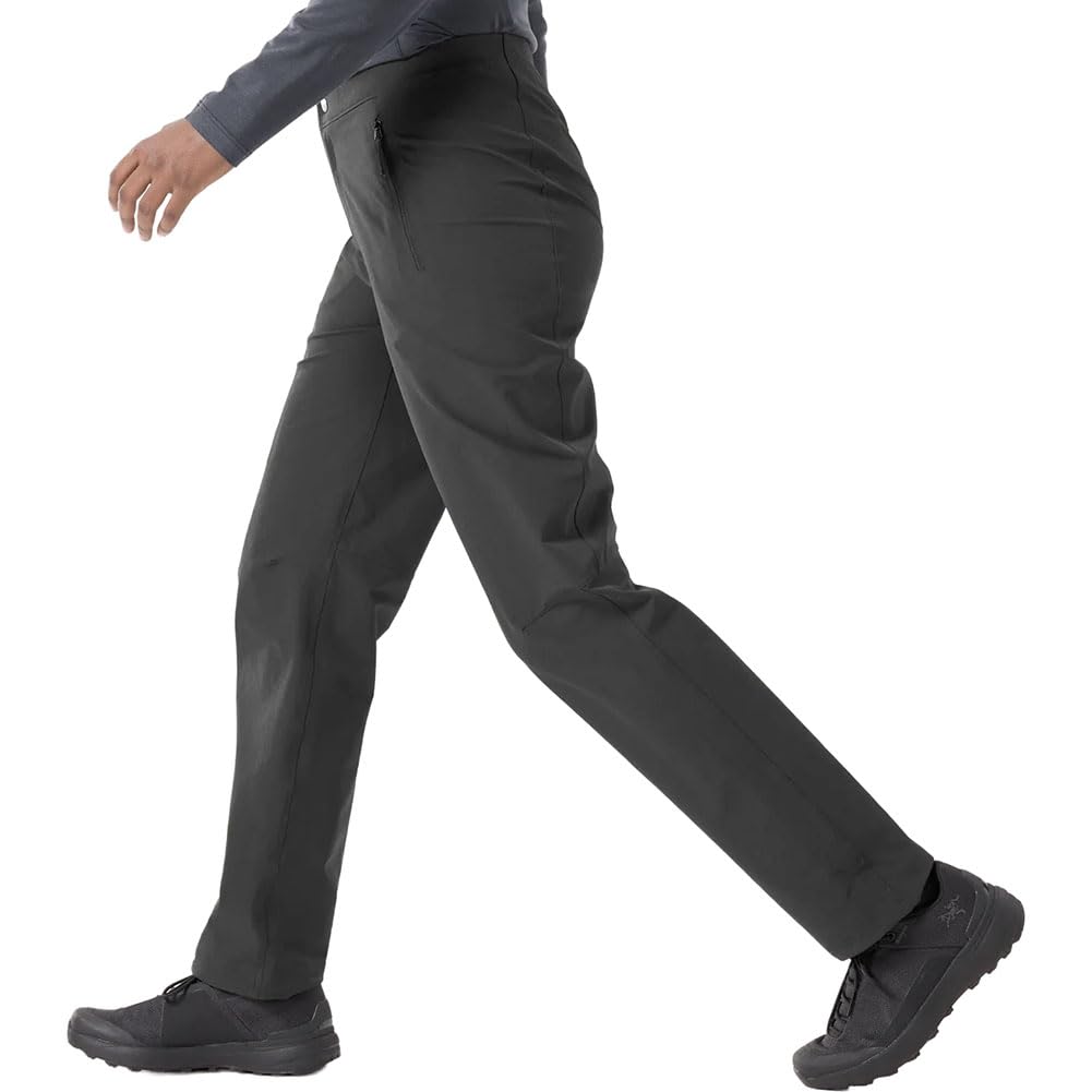 Arc'teryx Gamma Pant Women's high-rise waistband with drawcord ensures secure fit.