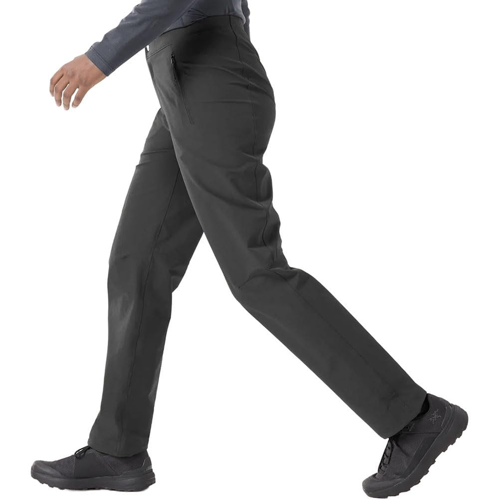 Arc'teryx Gamma Pant Women's high-rise waistband with drawcord ensures secure fit.