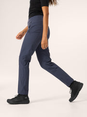 Arc'teryx Gamma Pant Women's wicking finish speeds moisture during activity.