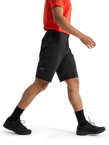 Arc'teryx Gamma SL Short 11 back view with adjustable waistbelt.