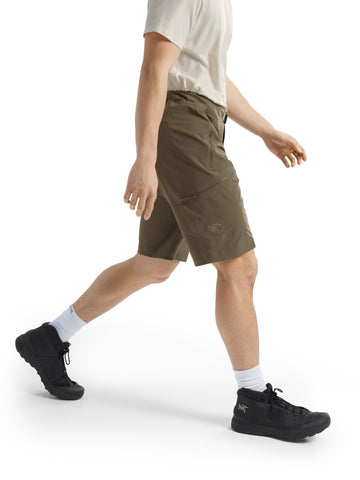 Arc'teryx Gamma SL Short 11 side pocket demonstrates secure storage during scrambles