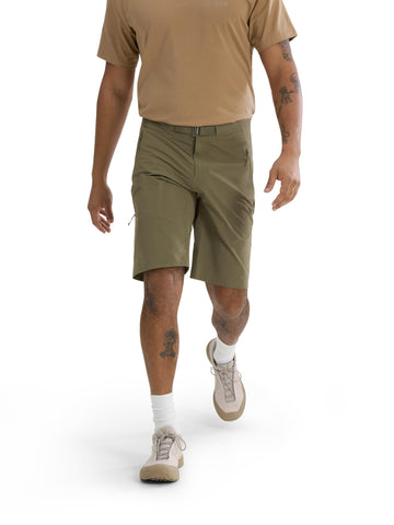 Arc'teryx Gamma SL Short 9 front view showcasing lightweight mobility for hiking
