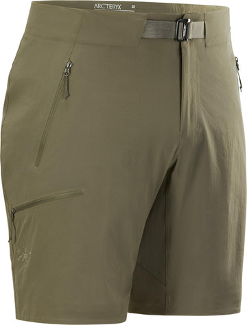 Arc'teryx Gamma SL Short 9 harness-pocket provides secure storage while carrying gear