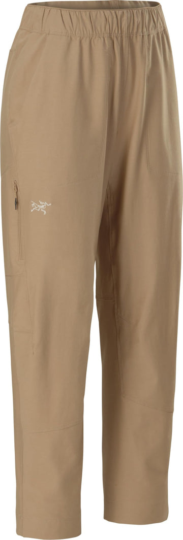 Arc'teryx Kragg Cotton Pant women's Fair Trade label indicating ethical production