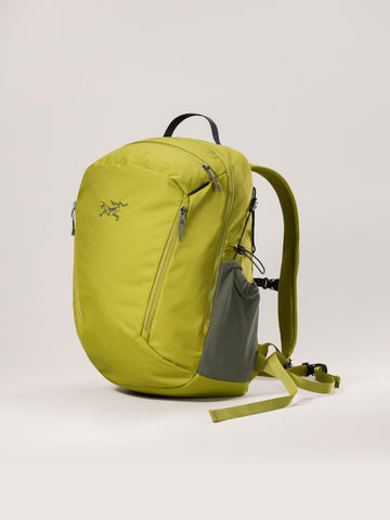 Top handle offers easy grab-and-go access.