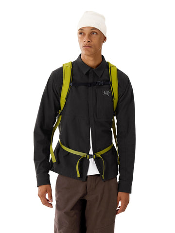 Top lid pocket and front pockets for quick access to small items.