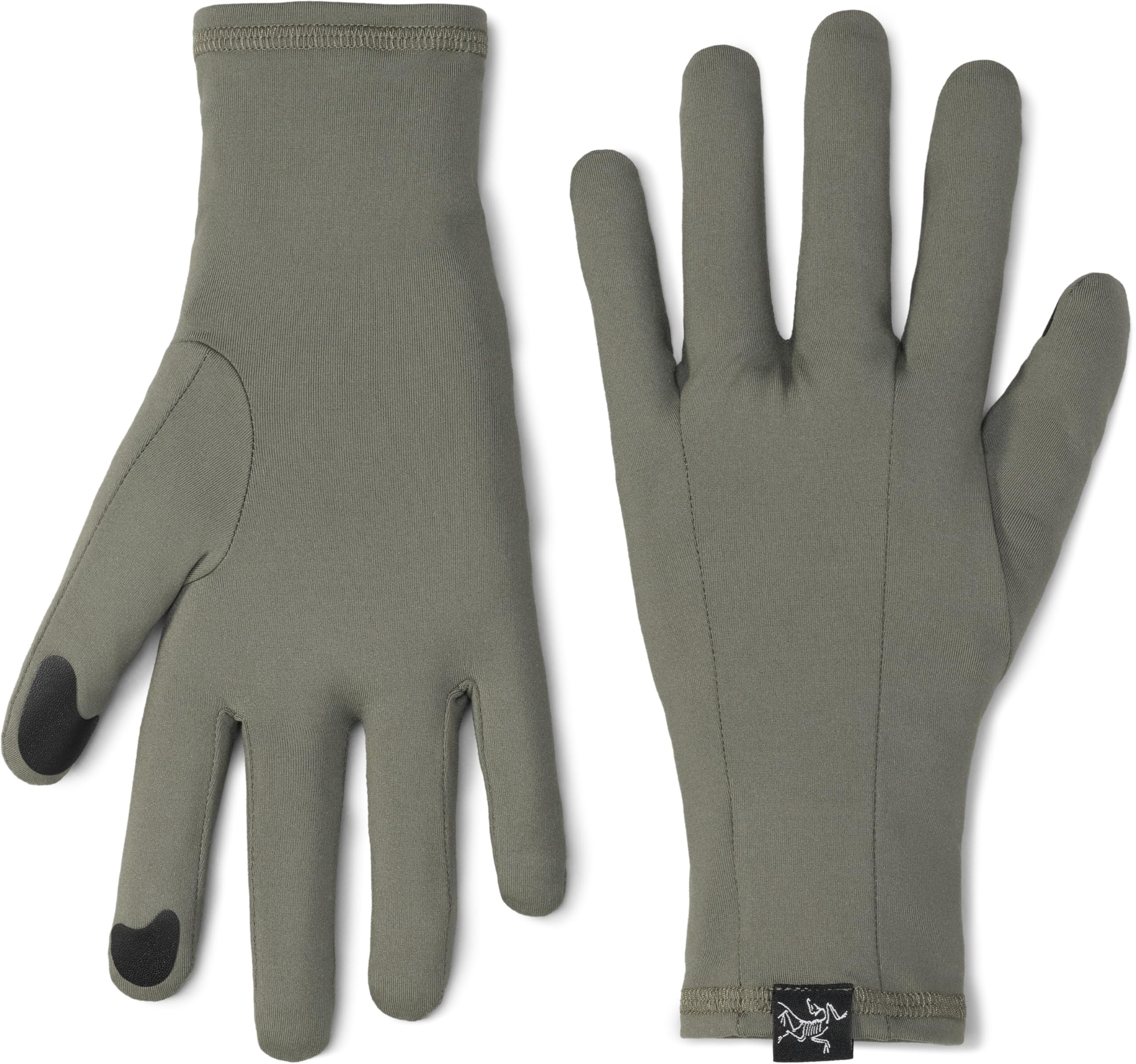 Arc'teryx Rho Glove lightweight liner image highlights all-day comfort.