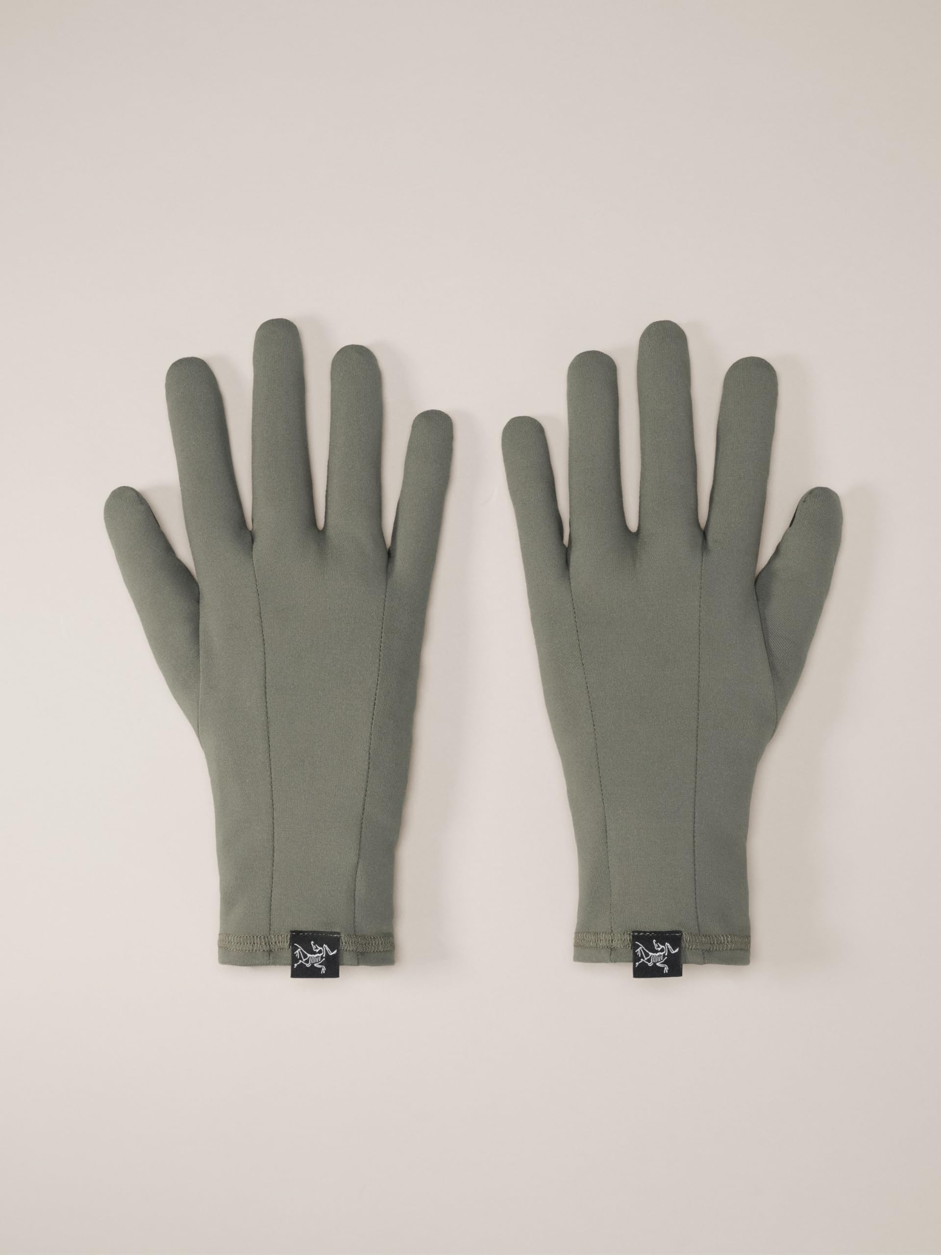 Arc'teryx Rho Glove moisture-wicking fabric for dry, comfortable wear.