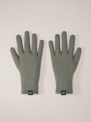 Arc'teryx Rho Glove moisture-wicking fabric for dry, comfortable wear.