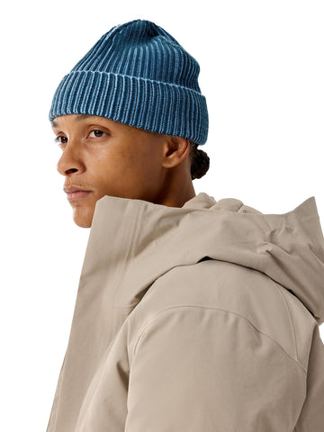 Arc'teryx Ribbed Toque rolled cuff highlights extra warmth at forehead and ears