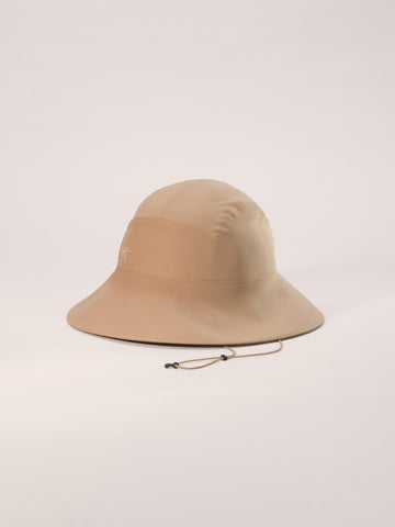 Arc'teryx Sinsola Shade Hat spacermesh underlay maintaining hat shape.
