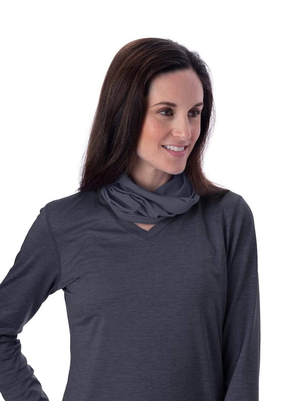 Arctic Cool Moisture-Wicking Fabric dries fast and feels light.